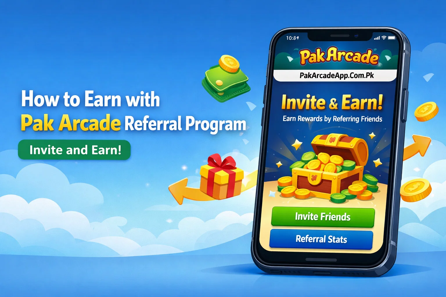 How to Earn with Pak Arcade Referral Program