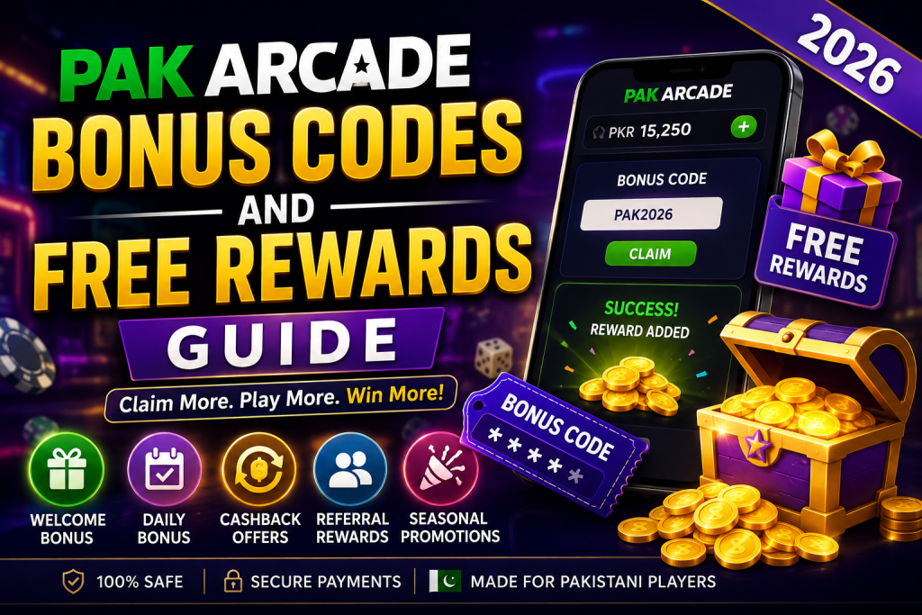 Pak Arcade Bonus Codes and Free Rewards